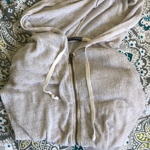 Brandy Melville Knit Zip Up